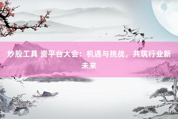 炒股工具 资平台大会：机遇与挑战，共筑行业新未来